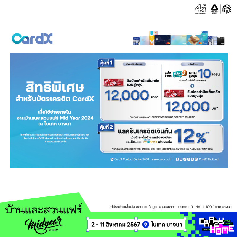 โปรบัตรเครดิต