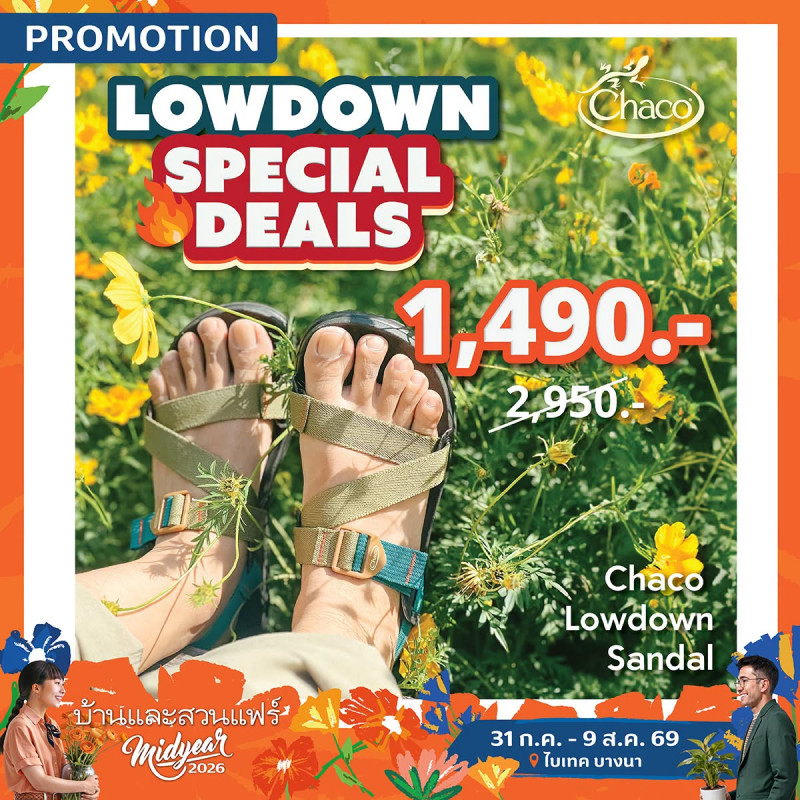 CHACO LOWDOWN SANDAL