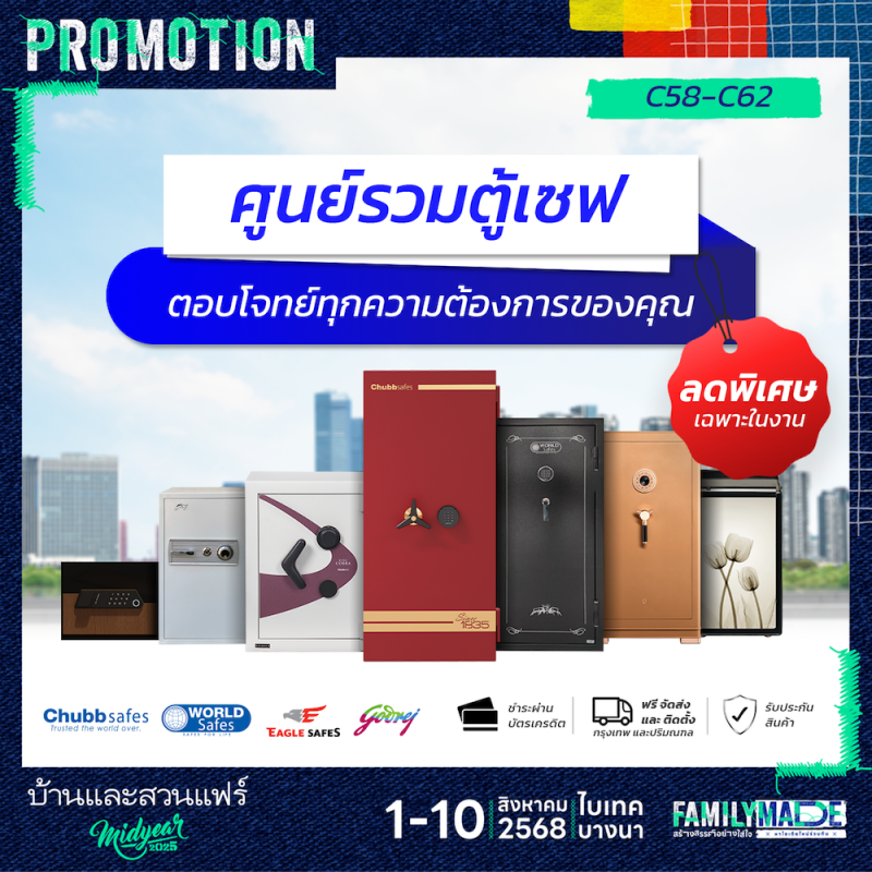 ตู้เซฟ ราคาพิเศษ