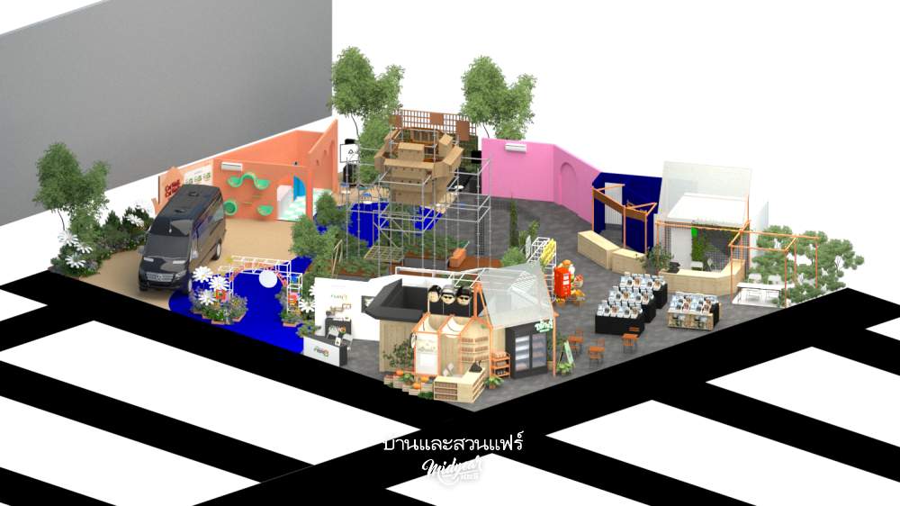 Garden&Farm Courtyard & บ้านและสวน Pets Village